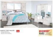 Linc Designs Majestic 2-Piece Wall Bed