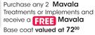 Mavala Treatments Or Implements+ Free Base Coat-Each