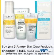 Almay Skin Care Products-Each