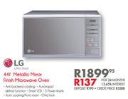 LG 44Ltr Metallic Mirror Finish Microwave Oven