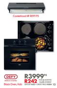 Defy Bake Oven Hob