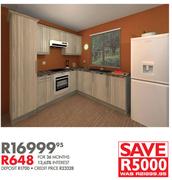 Incredible Cusomised Built In Kitchen Scheme