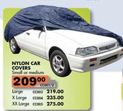 Nylon Car Covers small Or Medium-CC001/2