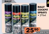 Rally Cockpit Sprays-270ml