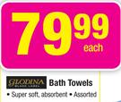 Glodina Bath Towels-Each