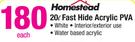 Homestead 20L Fast Hide Acrylic PVA