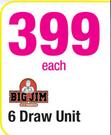 Big Jim 6 Draw Unit-Each
