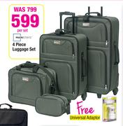 Mainstay 4-Piece Luggage Set  