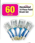 Homestead 10-Piece Paint Brush Set