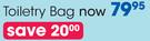 Clicks Fab Queen Toiletry Bag-Each