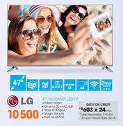 LG 47" 3D Smart LED TV(47LB652T AFBW)