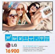 LG 55" 3D Smart LED TV(55LB720T AFBW)