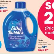 Clicks Silky Bubbles Foam Bath-2ltr