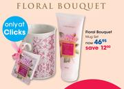 Floral Bouquet Mug Set