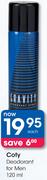 Coty Deodorant For Men-120ml