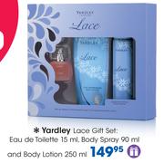 lace perfume gift set