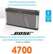 Bose Soundlink Bluetooth Speaker III