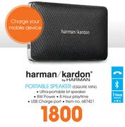 Harman/ Kardon Portable Speaker(Esquire Mini)