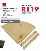 Corner Shelf Kit-400 x 400mm