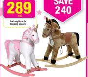 Rocking Horse Or Rocking Unicorn-Each