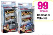 Ironman 3 Vehicles-Per Pack
