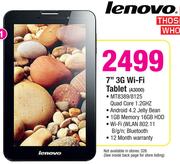 Lenovo 7" 3G Wi-Fi Tablet A3000