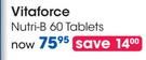 Vitaforce Nutri-B Tablets-60's