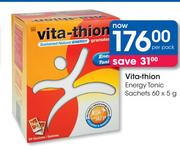 Vita-Thion Energy Tonic Sachets-60's x 5g
