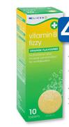 Clicks Vitamin B Fizzy Effervescent Tablets-10's