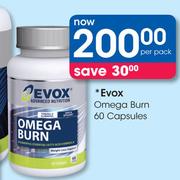 Evox Omega Burn Capsules-60's
