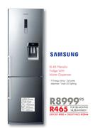 Samsung RL 48 Metallic Fridge with Water Dispenser