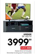 Hisense 39" LED TV