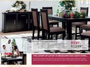 Renoir 8 Piece Dining Room Suite