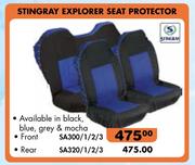 Stingray Explorer Seat Protector