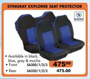 Stingray Explorer Seat Protector Rear SA320/ 1/ 2 / 3
