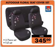Auto Gear Floral Seat Cover Set  LA90