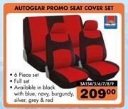 Auto Gear Promo Seat Cover Set  SA154/ 5/ 6/ 7/ 8/ 9