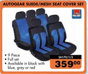 Auto Gear Seude/Mesh Seat Cover SA170/1/2