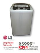 LG 16kg Metallic Top Loader