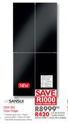 Sansui 500Ltr SBS Glass Fridge