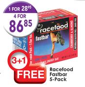 Racefood Fastbar 5's Pack-Each