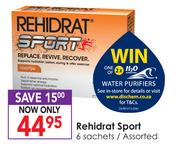 Rehidrat Sport Assorted-6 Sachets