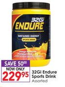 32Gi Endure Sports Drink Assorted