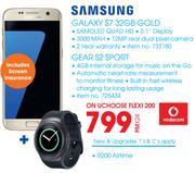 Samsung Galaxy S7 32GB Gold-On uChoose Flexi 200