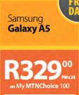 Samsung Galaxy A5-On My MTNChoice 100