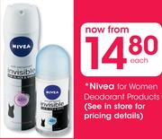 Nivea For Women Deodorant Products-Each