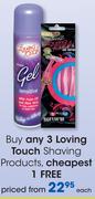 Loving Touch Shaving Products-Each