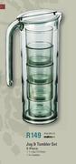 Camp Master Jug & Tumbler Set 5 Piece