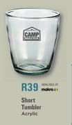 Camp Master Short Tumbler Acrylic