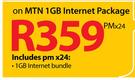 Sony Xperia Tablet Z-On MTN 1GB Internet Package